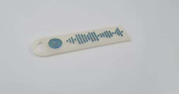 3D printed custom spotify song keychain - Image 4