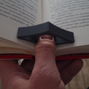 3D printed Thumb Book Page Holder